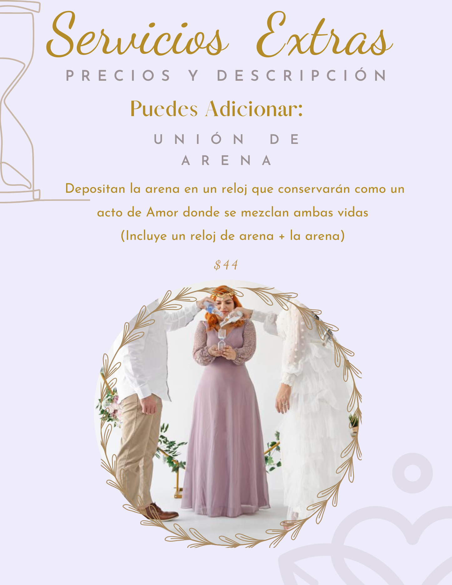 Ceremonia de Boda (Legal y Renovación de votos)